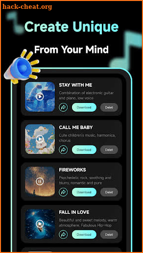 Suno AI Song & Music Generator screenshot