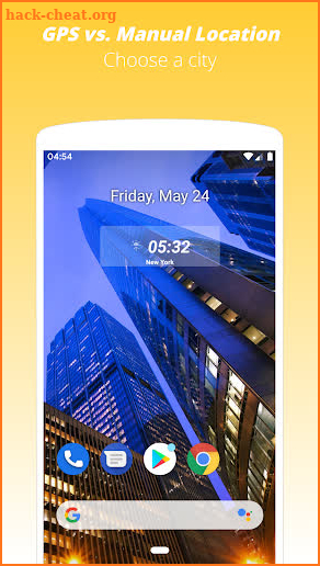 Sunrise & Sunset Times Widget screenshot