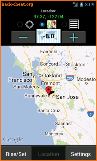 Sunrise Sunset Calculator screenshot