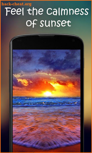 Sunset HD Live Wallpaper screenshot