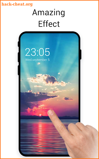 Sunset Over The Sea Live Wallpaper screenshot