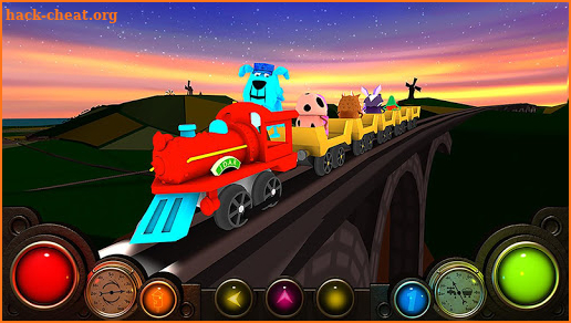 Sunset Train 3D screenshot