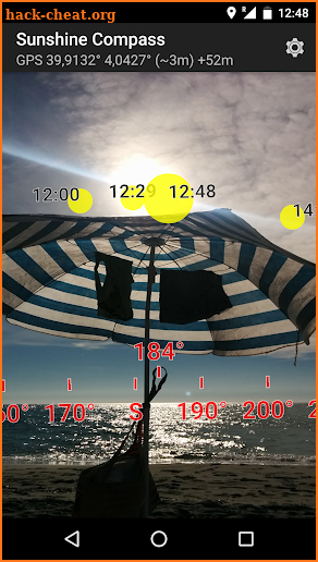 Sunshine Compass ☼ Sun Path screenshot