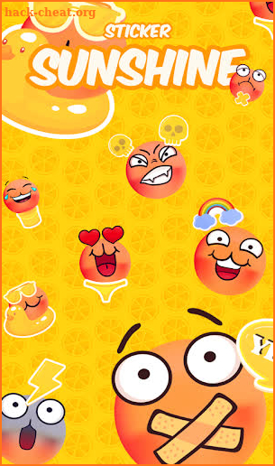 Sunshine FREE Keyboard Sticker screenshot