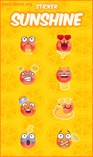 Sunshine FREE Keyboard Sticker screenshot