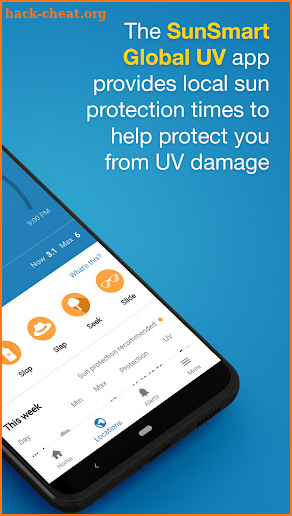 SunSmart Global UV screenshot