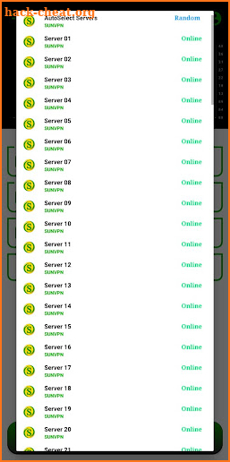 SUNVPN screenshot