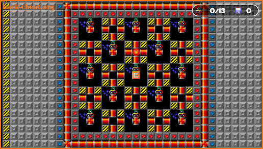 Supaplex SQUARES screenshot