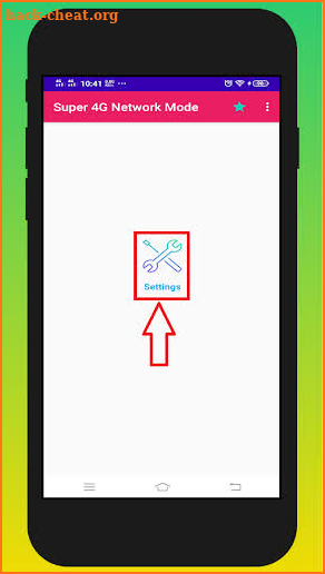 Super 4G Network Mode screenshot