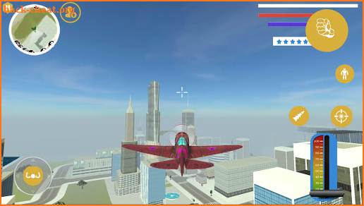 Super Aircraft Robot Transform Jet Robot Shooting screenshot