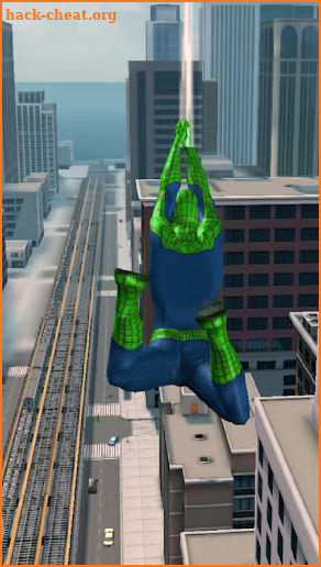 Super Amazing Green Spider Rope Hero Miami Gang screenshot