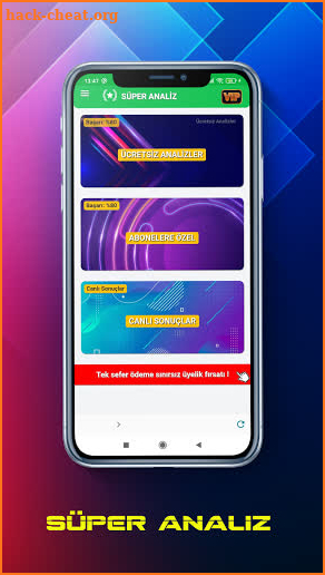 Süper Analiz screenshot