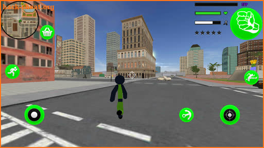 Super Army Stickman Rope Hero Vice Town Crime screenshot