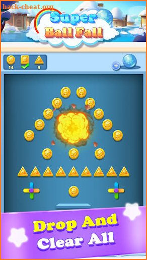 Super Ball Fall screenshot