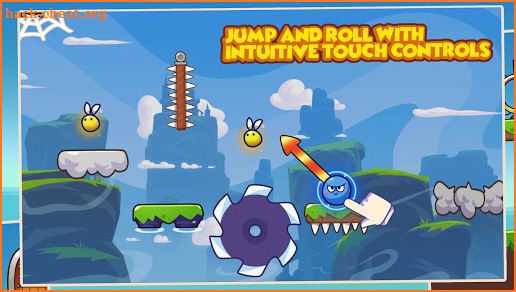 Super Ball Jump: Bounce Adventures screenshot