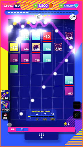 Super Balls - offline games brick breaker screenshot