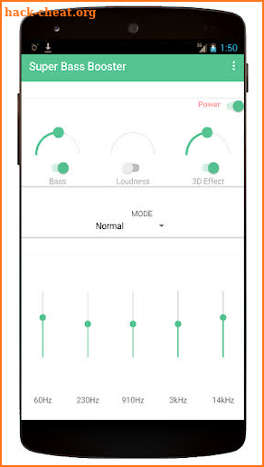 Super Bass Booster screenshot