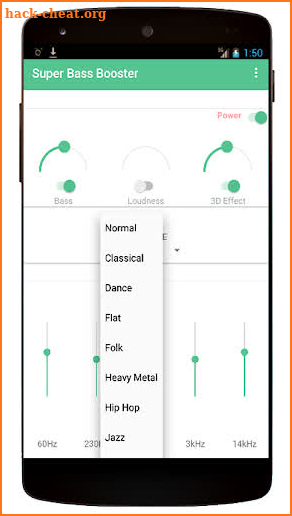 Super Bass Booster screenshot