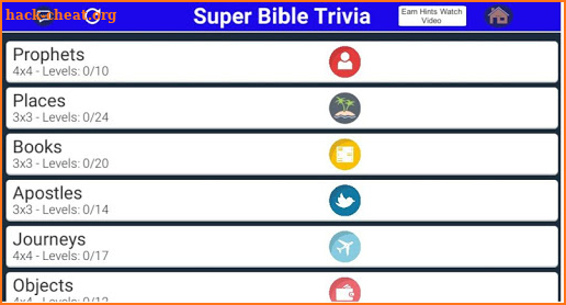 SUPER BIBLE QUIZ screenshot