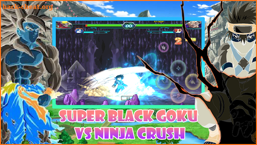 Super Black Goku VS Ninja Crush screenshot