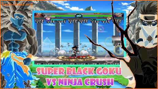 Super Black Goku VS Ninja Crush screenshot