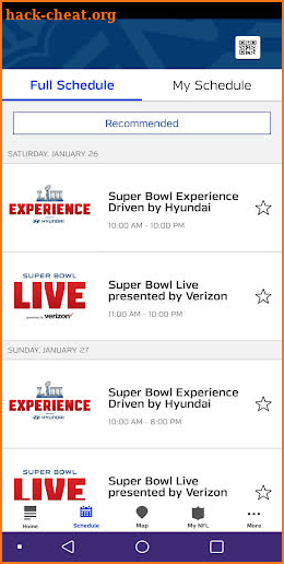 Super Bowl LIII Fan Mobile Pass screenshot