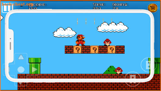 super bros game classic arcade screenshot