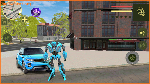 Super Car Robot Transforme Futuristic Supercar screenshot