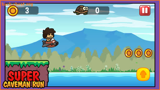 Super Caveman Run screenshot