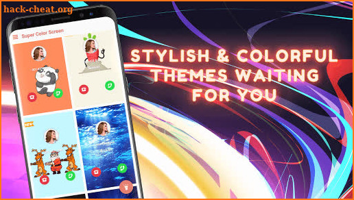 Super Color Screen - Vivid Screen & Flash Call screenshot