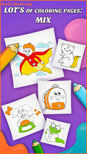 Super Coloring: Mix - Kids screenshot