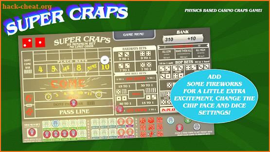 Super Craps screenshot