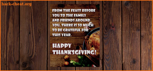 Super Cute Thanksgiving Cards screenshot