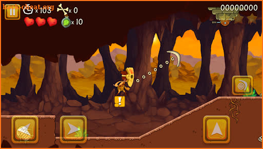 Super Dino Warrior Adventure screenshot