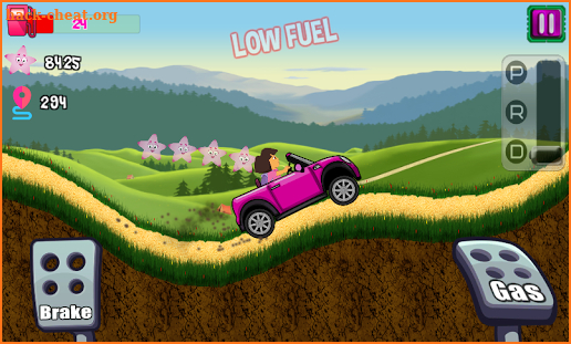 Super Dora Car Hill Climb Driving screenshot