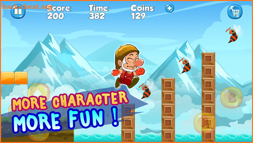 Super Dwarf Adventure in Jungle World screenshot