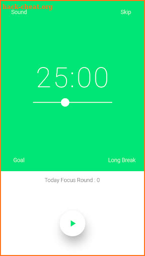 Super Easy Pomodoro Timer screenshot