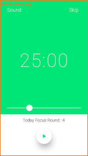 Super Easy Pomodoro Timer screenshot