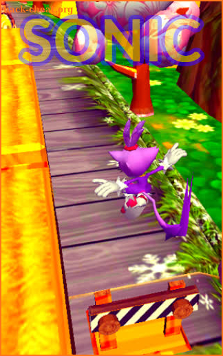 Super Fast Blue Hedgehog Rush -  Run Adventure screenshot