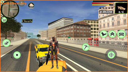 Super Flame Ninja Hero - Strange Gangster Vegas screenshot