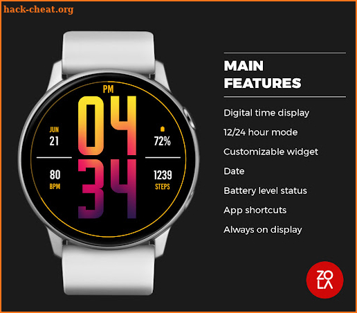 Super Flame XL Watch Face screenshot