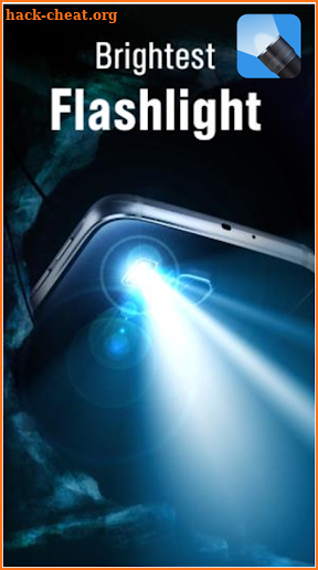 Super Flashlight lite screenshot