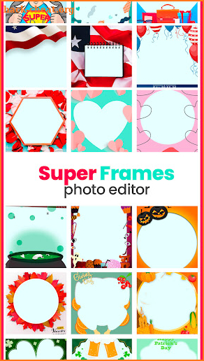 Super Frames Photo Editor screenshot