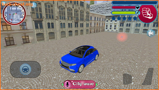 Super Futuristic Robot Car Transform City Battle screenshot