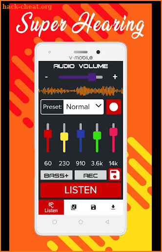 Super Hearing Aid Amplifier screenshot