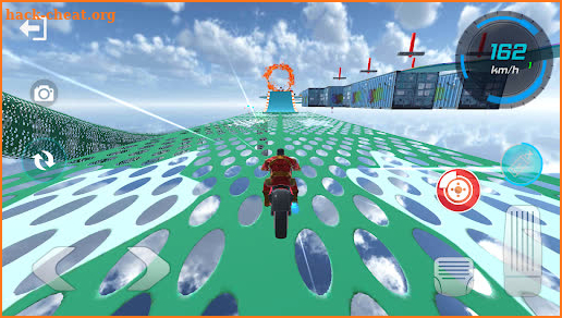 Super Hero Bike Stunt Racing screenshot