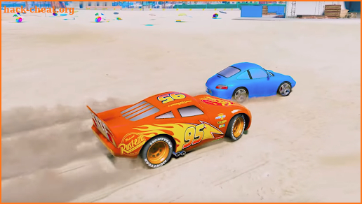 Super Hero Cars Lightning Mcqueen Car Racing Games screenshot