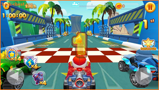 Super Hero - Cars Racing screenshot