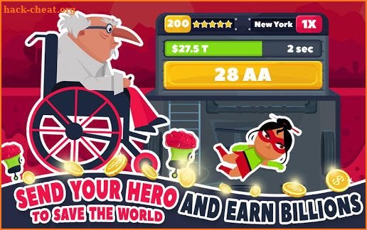 Super Hero Factory : Idle Clicker Tycoon Inc screenshot