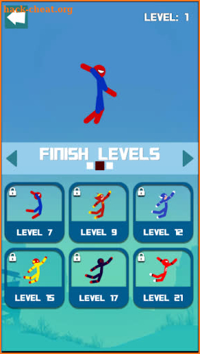 Super Hero Hook: Stickman Rope Swing screenshot